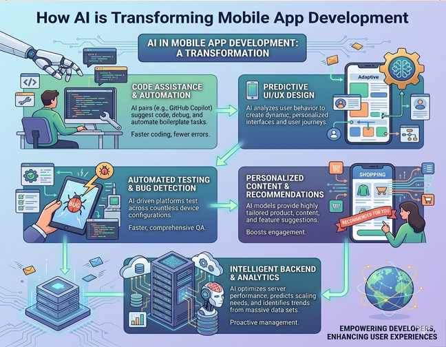 How AI is Transforming Mobile App Development
