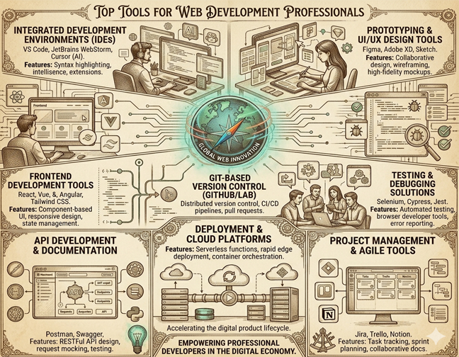 Top Tools for Web Development Professionals