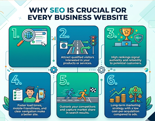 Why SEO is Crucial for Every Business Website